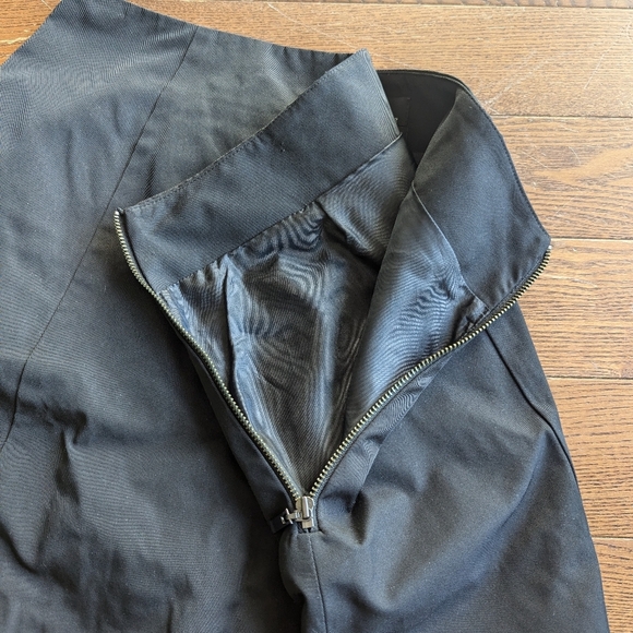 CUE mini skirt black women's size 12 office carrier academia made in Australia - Picture 7 of 10